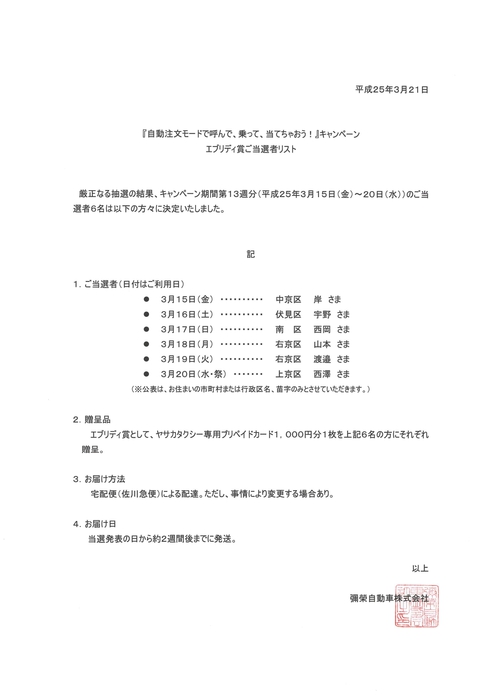 あっという間の3ヶ月でした…(T_T)　この間、何度もチャレンジいただきました方、本当にありがとうございましたっ（*^_^*）　あとは3月度マンスリー賞の発表を残すのみです。お楽しみに～(^_^)v