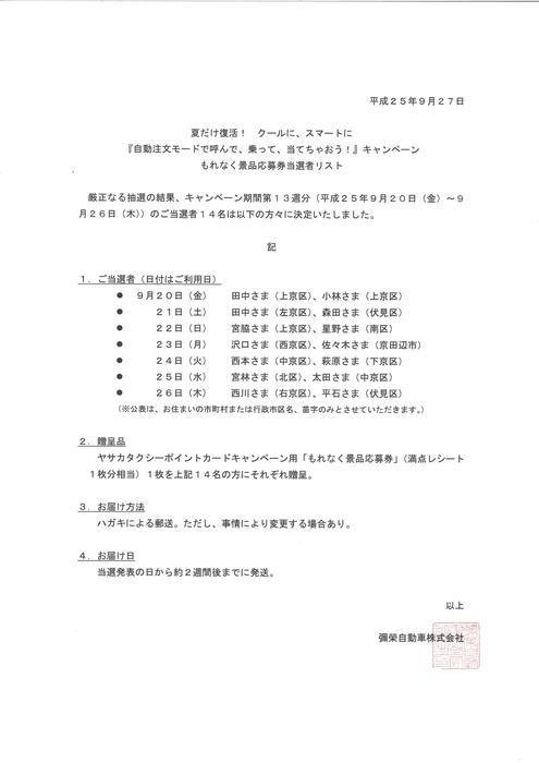 本キャンペーンも残すところあと1週（4日分）となってしまいました…(T_T)　たくさんのご利用お待ちいたしております！！m(__)m